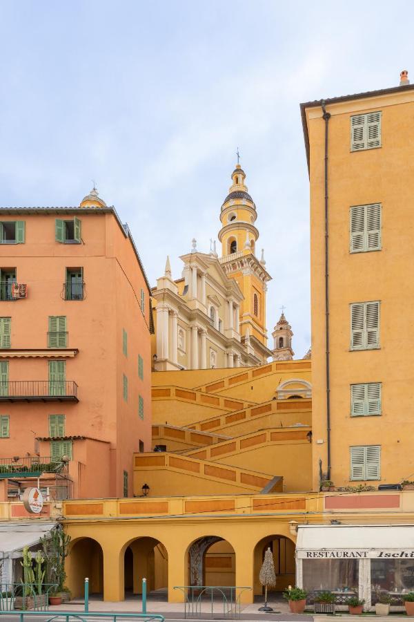 Hotel De Belgique à Menton Buitenkant foto